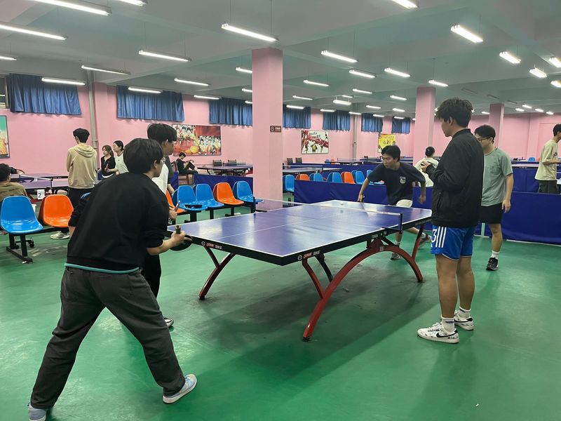 麻醉学院举办乒乓球春季双打比赛
